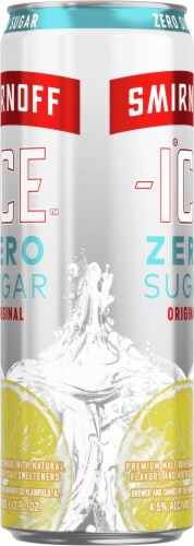 Smirnoff ICE Zero Sugar Perspective: left