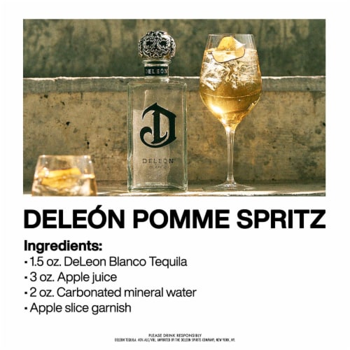 DeLeon Tequila Blanco Perspective: left