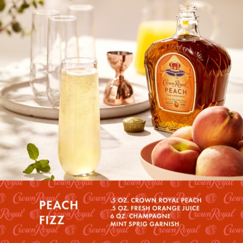Crown Royal™ Peach Flavored Whisky Perspective: left