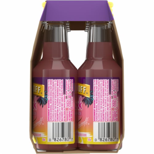 Smirnoff Pink Lemonade (Vodka Infused With Natural Flavors) Perspective: left