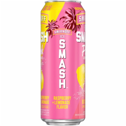 Smirnoff Ice Smash Pink Lemonade Perspective: left