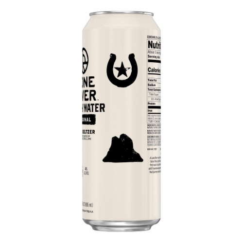 Lone River Ranch Water Original Hard Seltzer Perspective: left