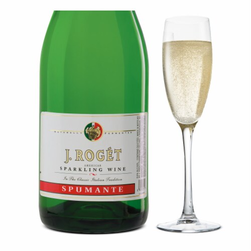 J. Roget Spumante White Sparkling Wine Perspective: left