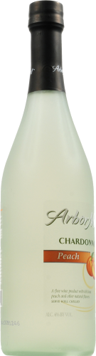 Arbor Mist Peach Chardonnay Perspective: left