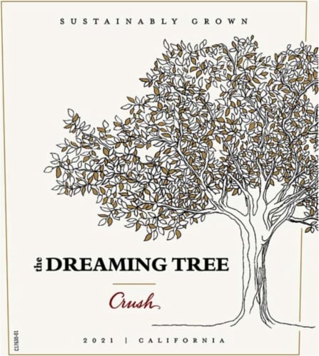 The Dreaming Tree Crush Red Blend California Wine Perspective: left