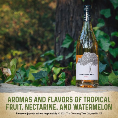 The Dreaming Tree Rose Wine Perspective: left