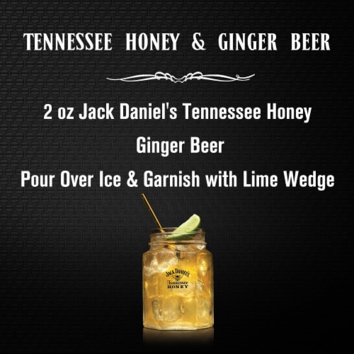 Jack Daniel's Tennessee Honey Whiskey Specialty Perspective: left