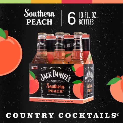 Jack Daniel's Country Cocktails Southern Peach Perspective: left