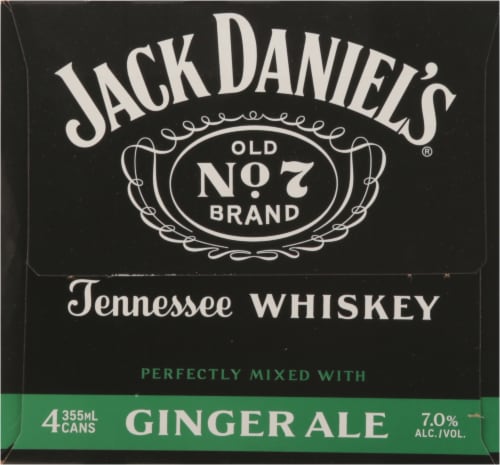 Jack Daniel's® Ginger Ale Cans Perspective: left