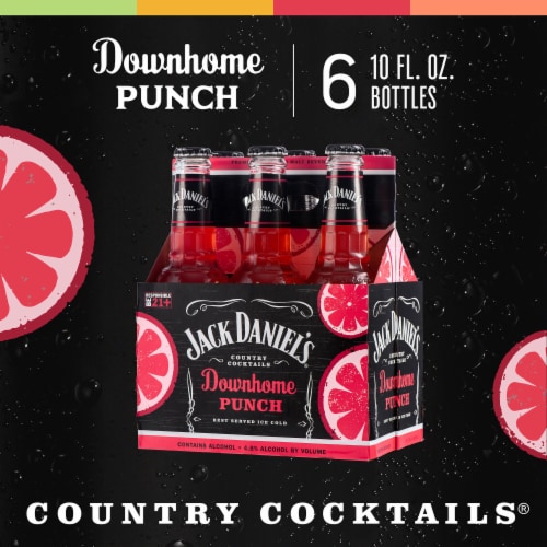 Jack Daniel's Country Cocktails Downhome Punch Perspective: left