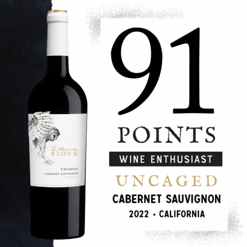 Z. Alexander Brown California Cabernet Sauvignon Red Wine Perspective: left