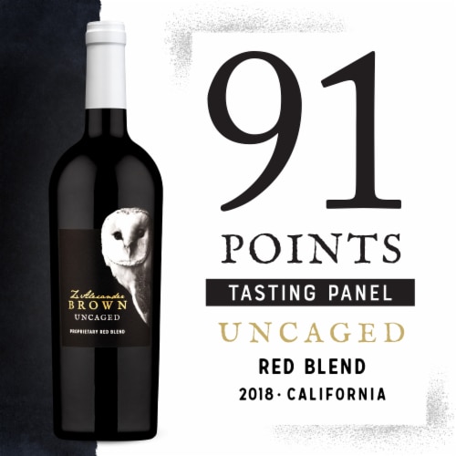 Z. Alexander Brown California Red Blend Wine Perspective: left