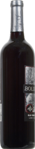 Bold Vine Zinfandel Red Wine Perspective: left