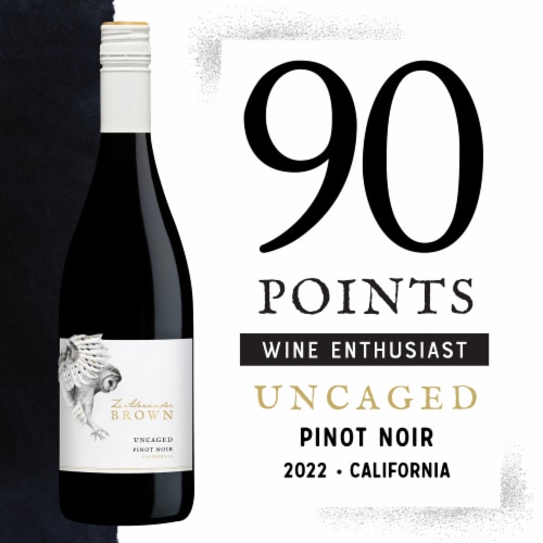 Z. Alexander Brown California Pinot Noir Red Wine Perspective: left