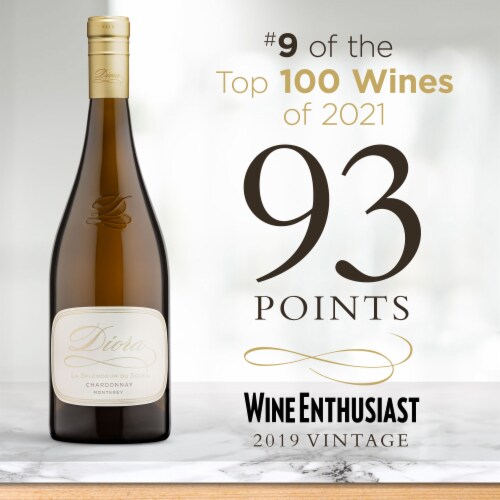 Diora La Splendeur du Soleil Monterey California Chardonnay White Wine Perspective: left