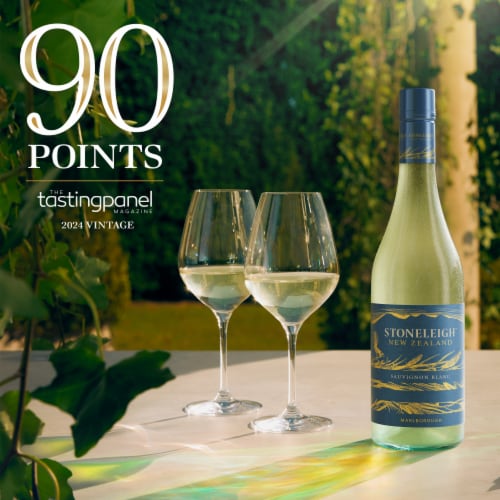 Stoneleigh Sauvignon Blanc White Wine, Marlborough, New Zealand, Perspective: left