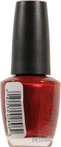 OPI I'm Not Really A Waitress Nail Lacquer Perspective: left