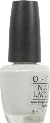 OPI Alpine Snow Nail Lacquer Perspective: left
