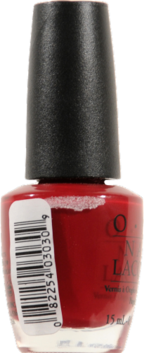 OPI Malaga Wine Nail Lacquer Perspective: left