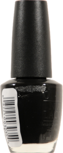 Opi Black Onyx Nail Lacquer Perspective: left