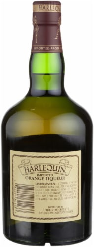 Harlequin Orange Fruit Liqueur Perspective: left