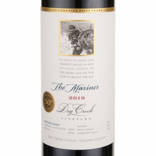 Dry Creek Vineyard Meritage The Mariner California Red Wine Perspective: left