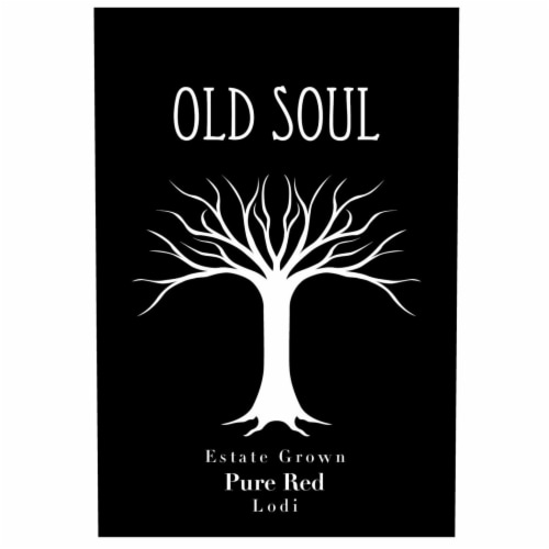 Old Soul Pure Red Blend California Red Wine Perspective: left