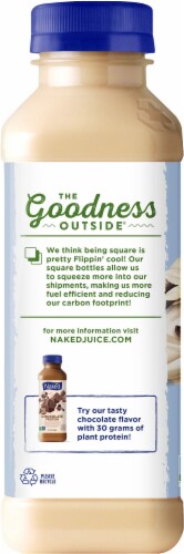 Naked® Vanilla Protein Almond Milk Smoothie Perspective: left