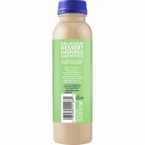 Naked® Key Lime Flavored Almondmilk Smoothie Perspective: left
