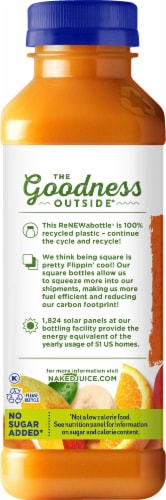 Naked® Orange Carrot Mango Juice Blend Perspective: left