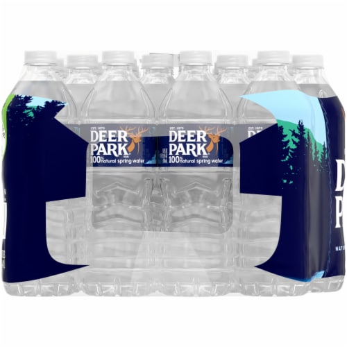 Deer Park Natural Spring Water Perspective: left