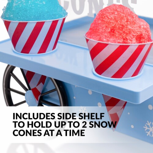 Nostalgia Vintage Snow Cone Maker Perspective: left
