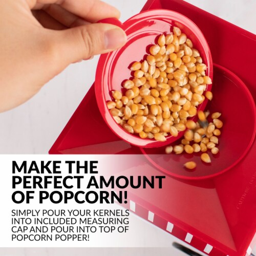 Nostalgia Hot Air Popcorn Maker Perspective: left