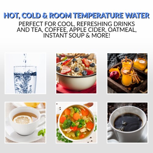 Igloo Hot Cold & Room Temperature Bottom Load Water Dispenser Perspective: left