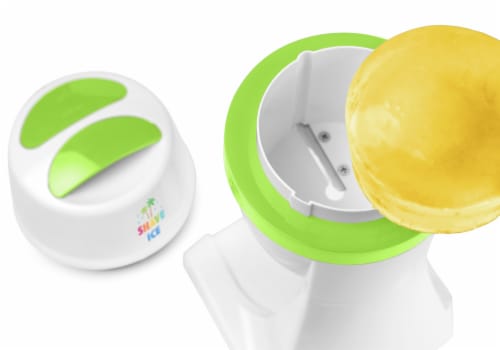 Nostalgia Electric Shave Ice & Snow Cone Maker Perspective: left