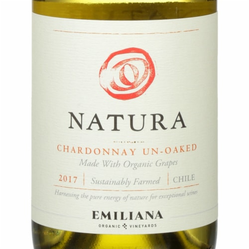 Natura Unoaked Chardonnay Chilean White Wine