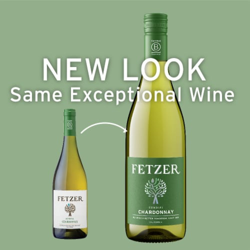 Fetzer® Chardonnay White Wine 750ml Perspective: left