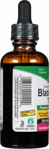 Nature's Answer® Low Alcohol Bladderwrack Extract Herbal Supplement Perspective: left