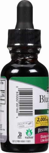 Nature's Answer® Low Alcohol Blue Vervain Extract Herbal Supplement 2000mg Perspective: left