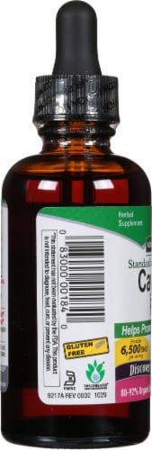 Nature's Answer® Cayenne Extract Herbal Supplement Perspective: left