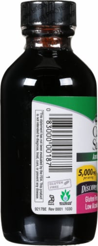 Nature's Answer® Low Alcohol Cascara Sagrada Extract Herbal Supplement 5000mg Perspective: left