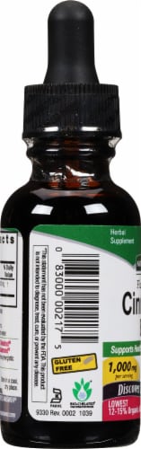 Nature's Answer® Lowest Alcohol Cinnamon Bark Extract Herbal Supplement 1150mg Perspective: left
