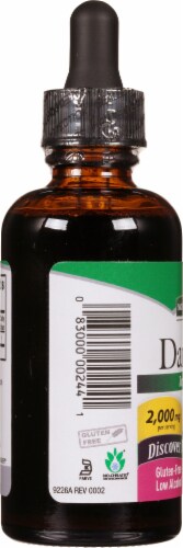 Nature's Answer® Low Alcohol Damiana Herbal Supplement 2000mg Perspective: left