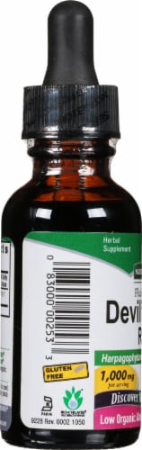 Nature's Answer® Devil's Claw Extract Herbal Supplement 1000mg Perspective: left