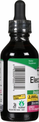 Nature's Answer® Lowest Alcohol Elecampane Root Extract Herbal Supplement 2000mg Perspective: left