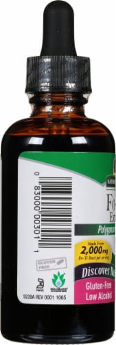 Nature's Answer® Low Alcohol Fo-Ti Extract Herbal Supplement 2000mg Perspective: left