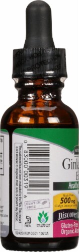 Nature's Answer Ginkgo Biloba Herbal Supplement 500mg Perspective: left