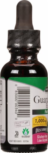 Nature's Answer Guarana Herbal Supplement 1000mg Perspective: left