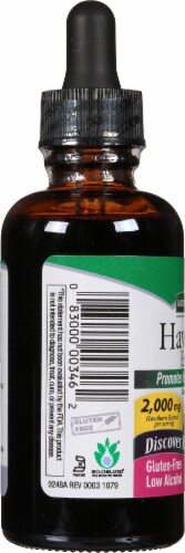 Nature's Answer® Low Alcohol Hawthorne Extract Herbal Supplement 2000mg Perspective: left