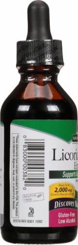 Nature's Answer Licorice Herbal Supplement 2000mg Perspective: left